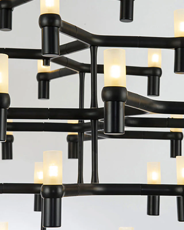 WOMO Modern Tiered Candlestick Chandelier-WM2554 - Image 20
