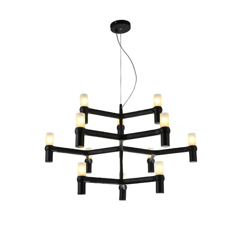 WOMO Modern Tiered Candlestick Chandelier-WM2554 - Image 22