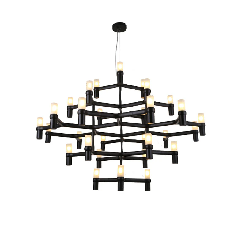 WOMO Modern Tiered Candlestick Chandelier-WM2554 - Image 24