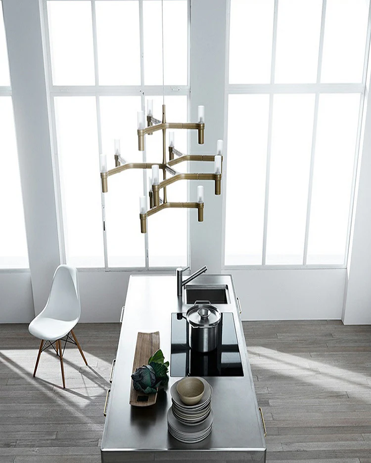 WOMO Modern Tiered Candlestick Chandelier-WM2554 - Image 4