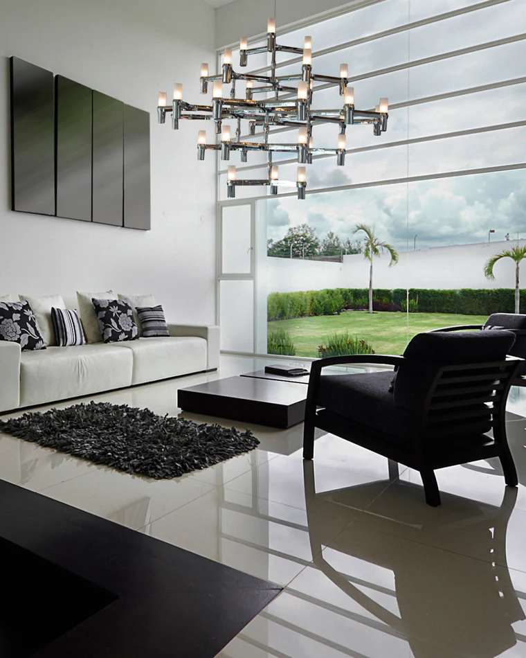 WOMO Modern Tiered Candlestick Chandelier-WM2554 - Image 9