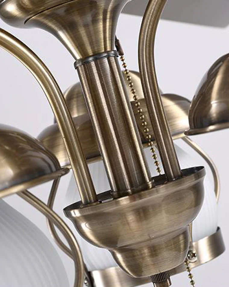 WOMO 52 Vintage Ceiling Fan Chandelier-WM5031 - Image 12