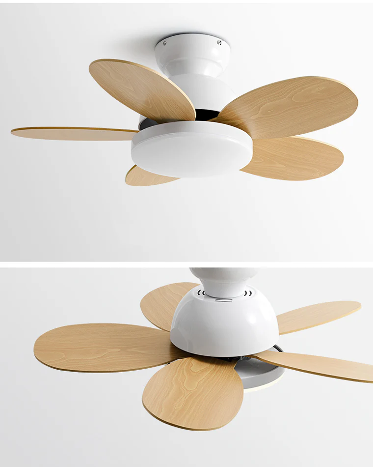 WOMO 36" Scandi Wood Ceiling Fan Lamp-WM5004 - Image 10