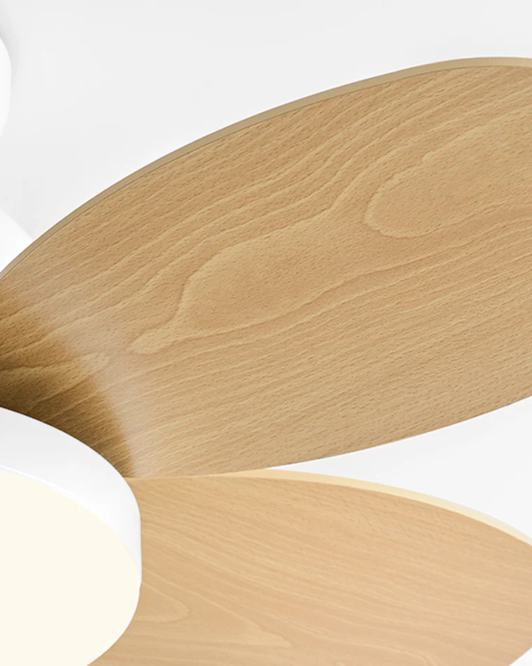 WOMO 36" Scandi Wood Ceiling Fan Lamp-WM5004 - Image 12