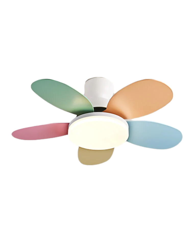 WOMO 36" Scandi Wood Ceiling Fan Lamp-WM5004 - Image 22