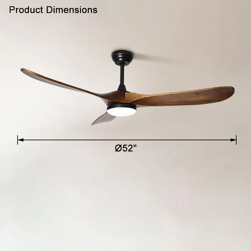 WOMO Large Propeller Ceiling Fan Lamp-WM5041 - Image 14