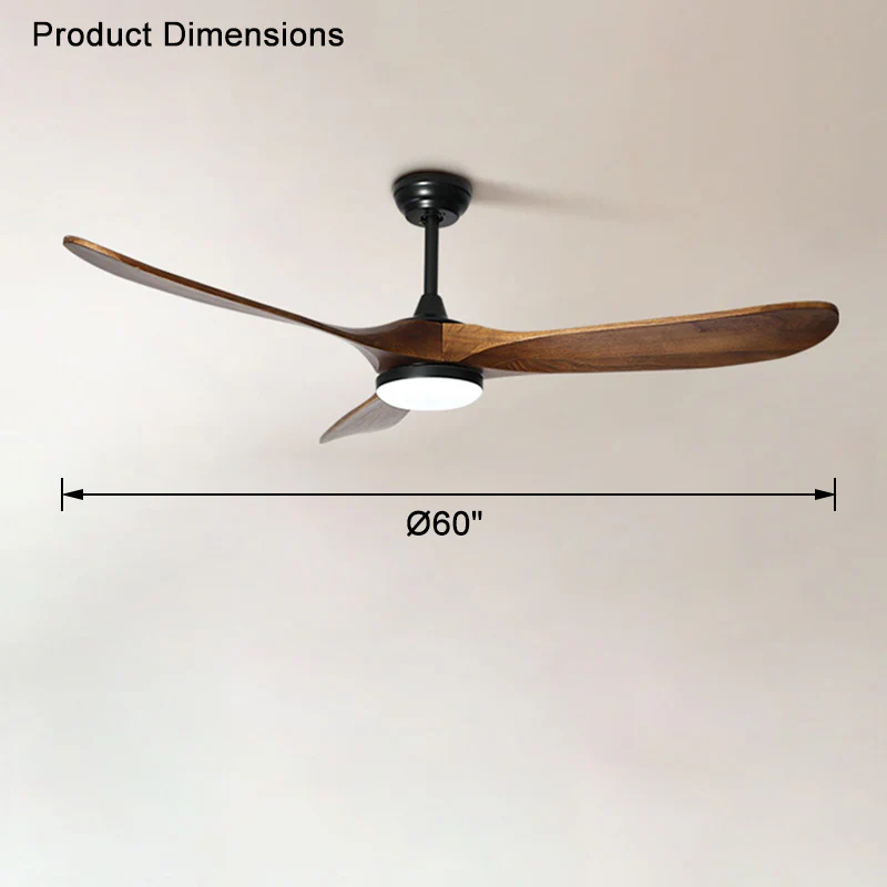 WOMO Large Propeller Ceiling Fan Lamp-WM5041 - Image 16