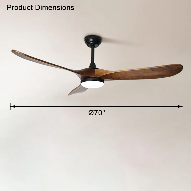 WOMO Large Propeller Ceiling Fan Lamp-WM5041 - Image 18
