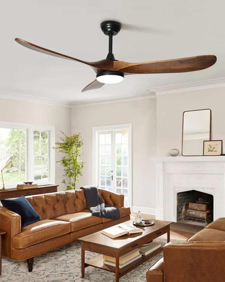 WOMO Large Propeller Ceiling Fan Lamp-WM5041 - Image 5