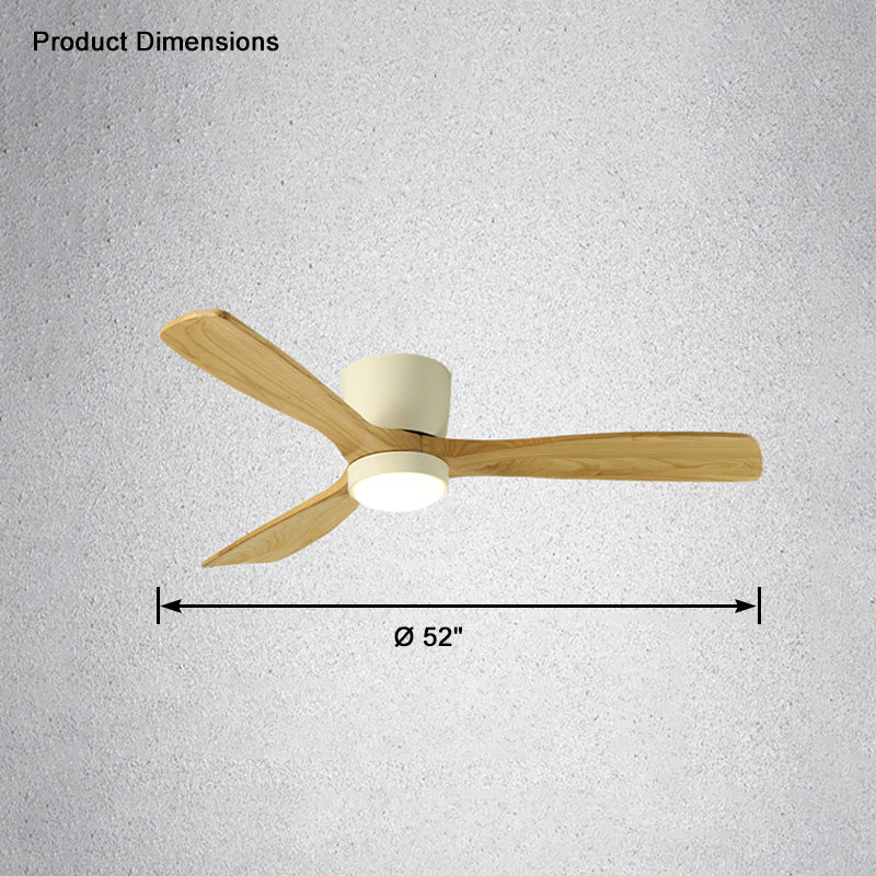 WOMO Large Low Profile Ceiling Fan Lamp-WM5052 - Image 13