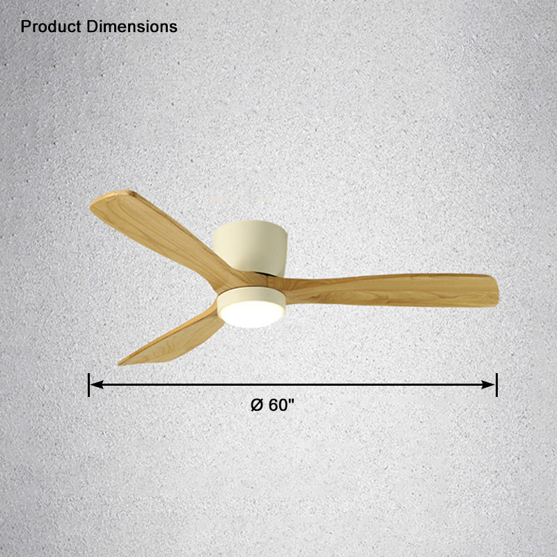 WOMO Large Low Profile Ceiling Fan Lamp-WM5052 - Image 15