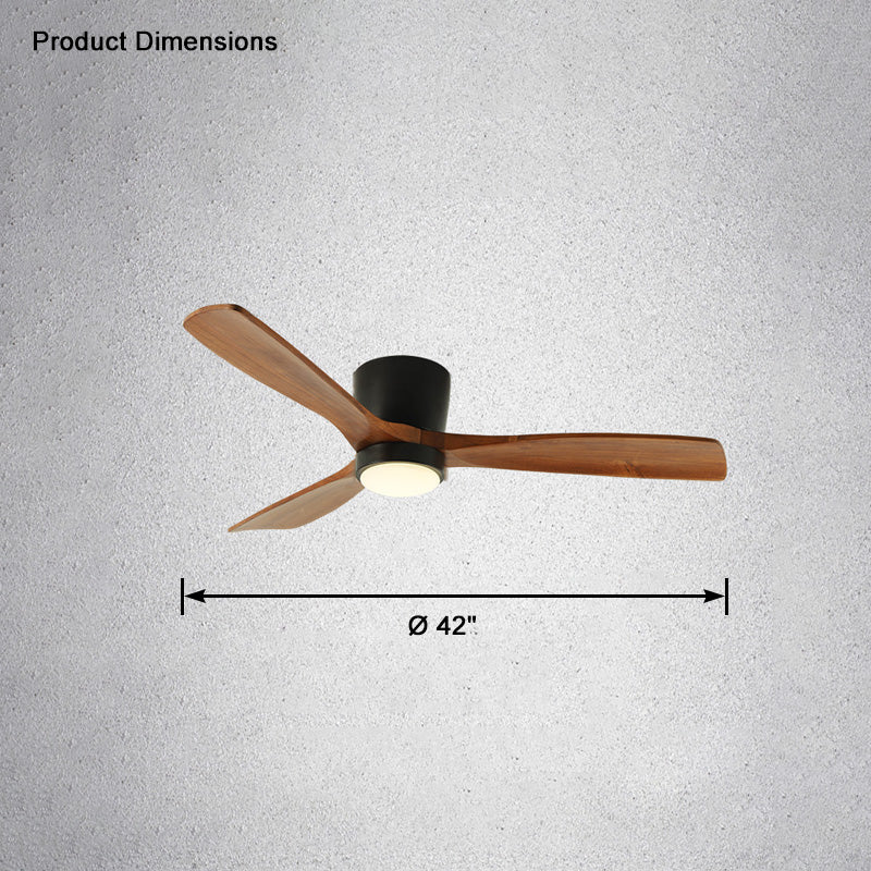 WOMO Large Low Profile Ceiling Fan Lamp-WM5052 - Image 17