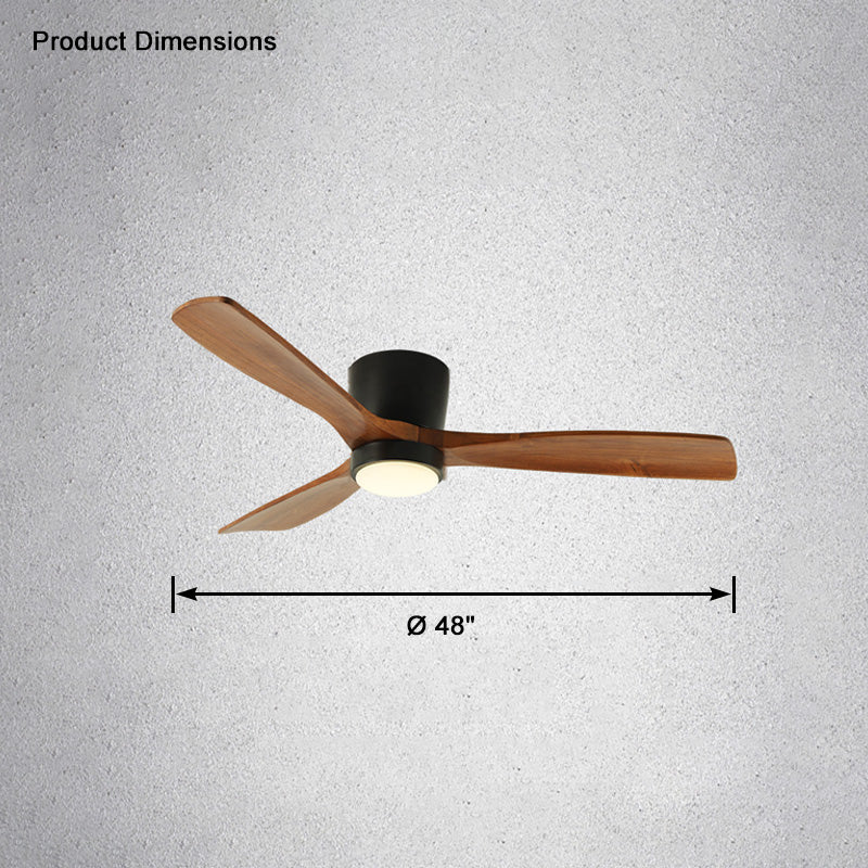 WOMO Large Low Profile Ceiling Fan Lamp-WM5052 - Image 19