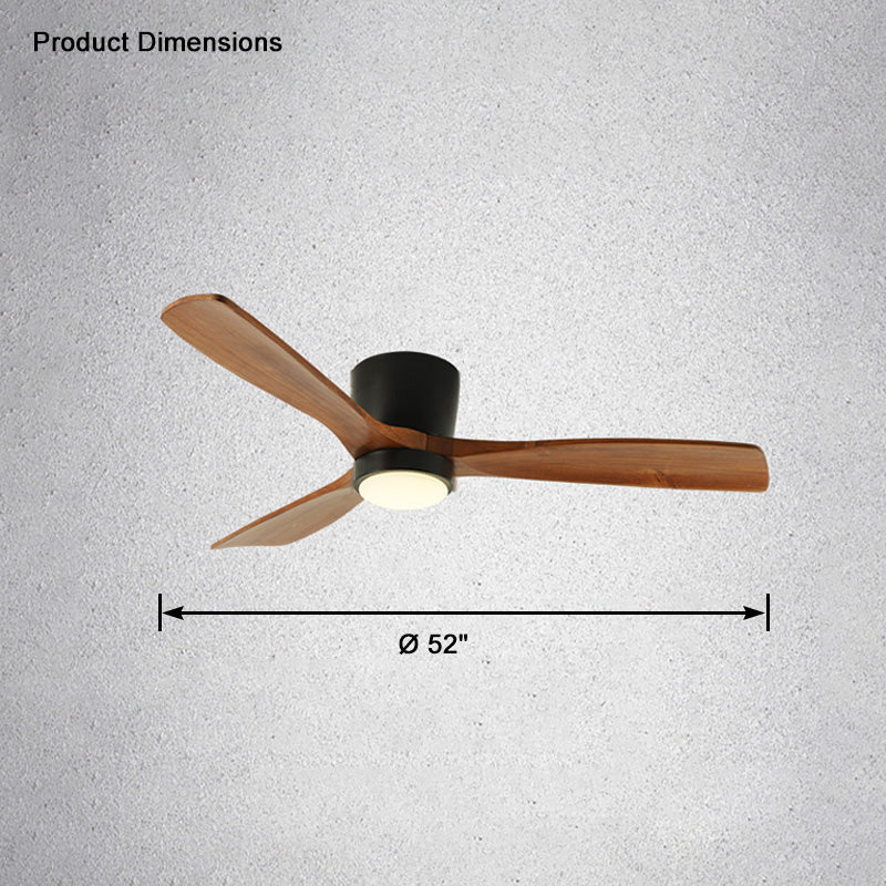 WOMO Large Low Profile Ceiling Fan Lamp-WM5052 - Image 21