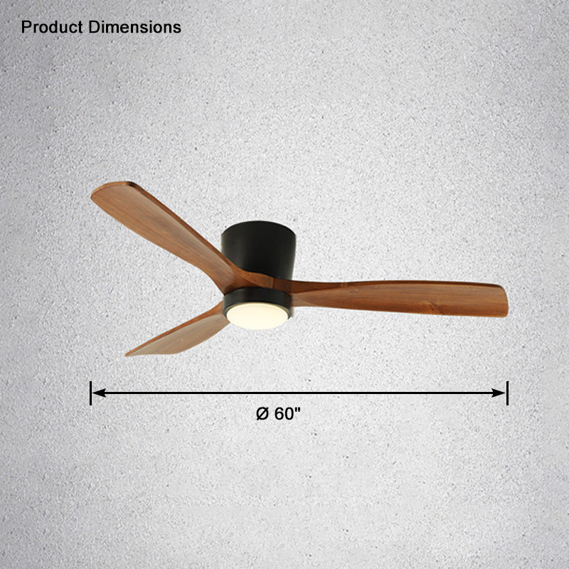 WOMO Large Low Profile Ceiling Fan Lamp-WM5052 - Image 23