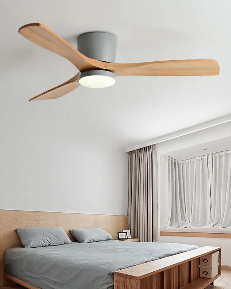 WOMO Large Low Profile Ceiling Fan Lamp-WM5052 - Image 3