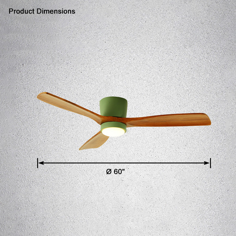 WOMO Large Low Profile Ceiling Fan Lamp-WM5052 - Image 31