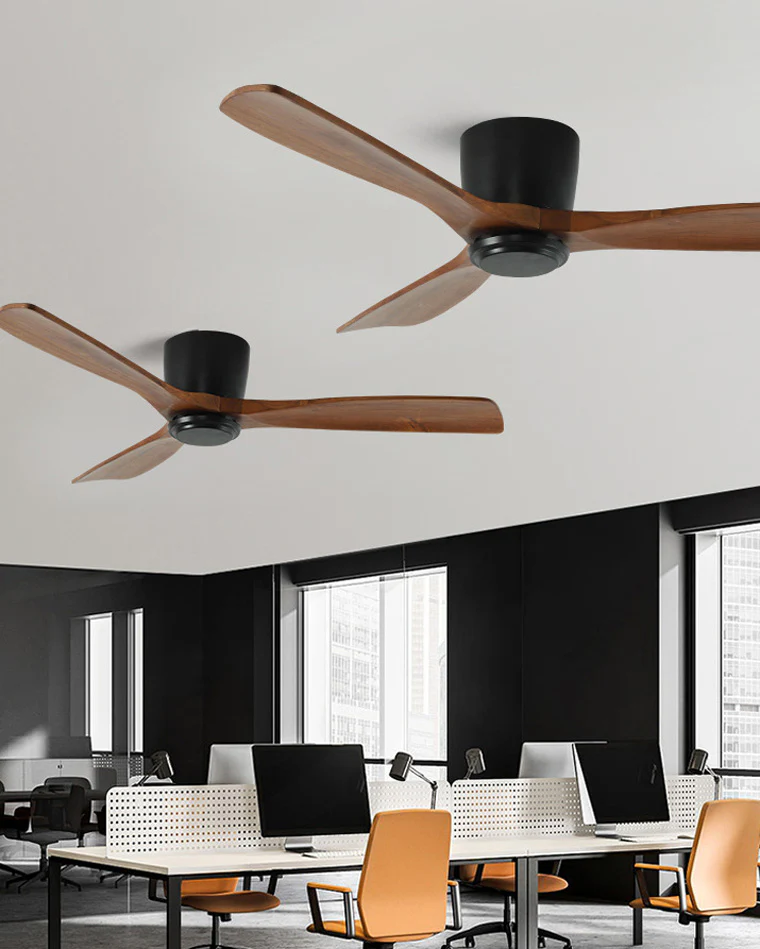 WOMO Large Low Profile Ceiling Fan Lamp-WM5052 - Image 5