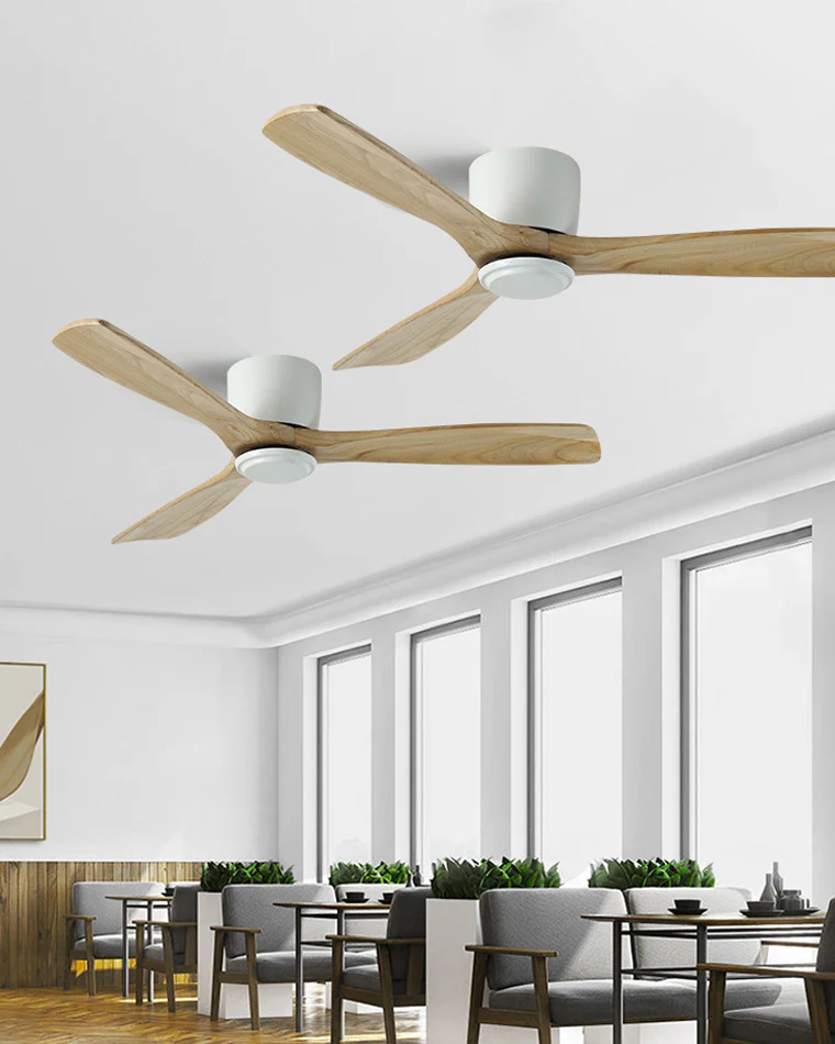 WOMO Large Low Profile Ceiling Fan Lamp-WM5052 - Image 6