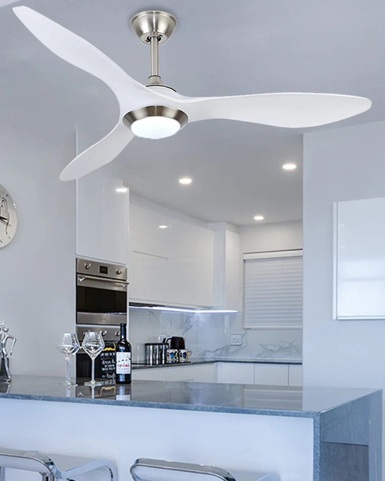 WOMO Coastal White Large Ceiling Fan Lamp-WM5055 - Image 13