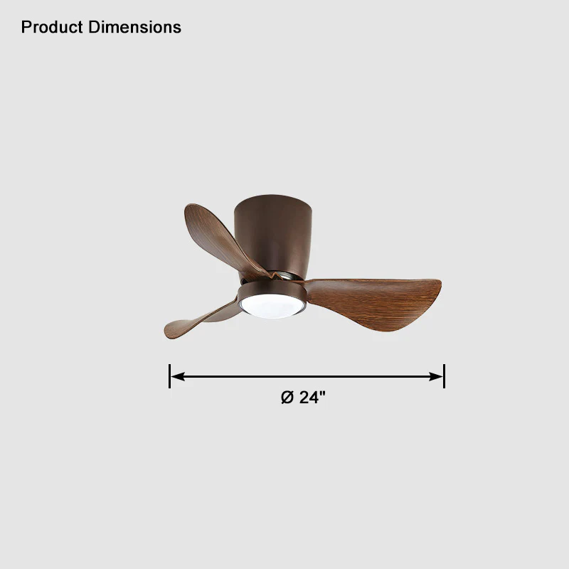 WOMO Low Profile Ceiling Fan Lamp-WM5056 - Image 16