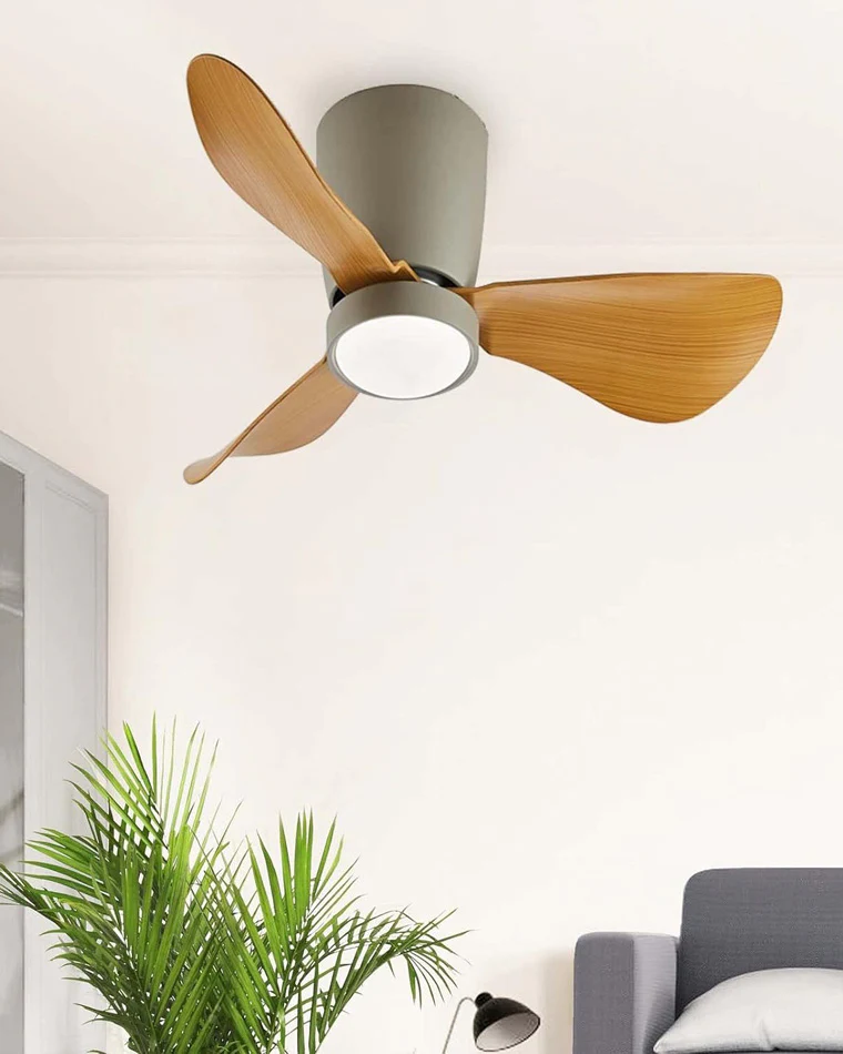 WOMO Low Profile Ceiling Fan Lamp-WM5056 - Image 6