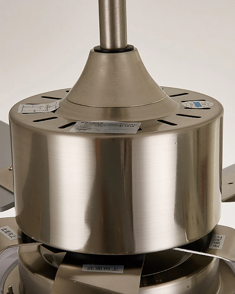 WOMO Stainless Steel Ceiling Fan Lamp-WM5057 - Image 6