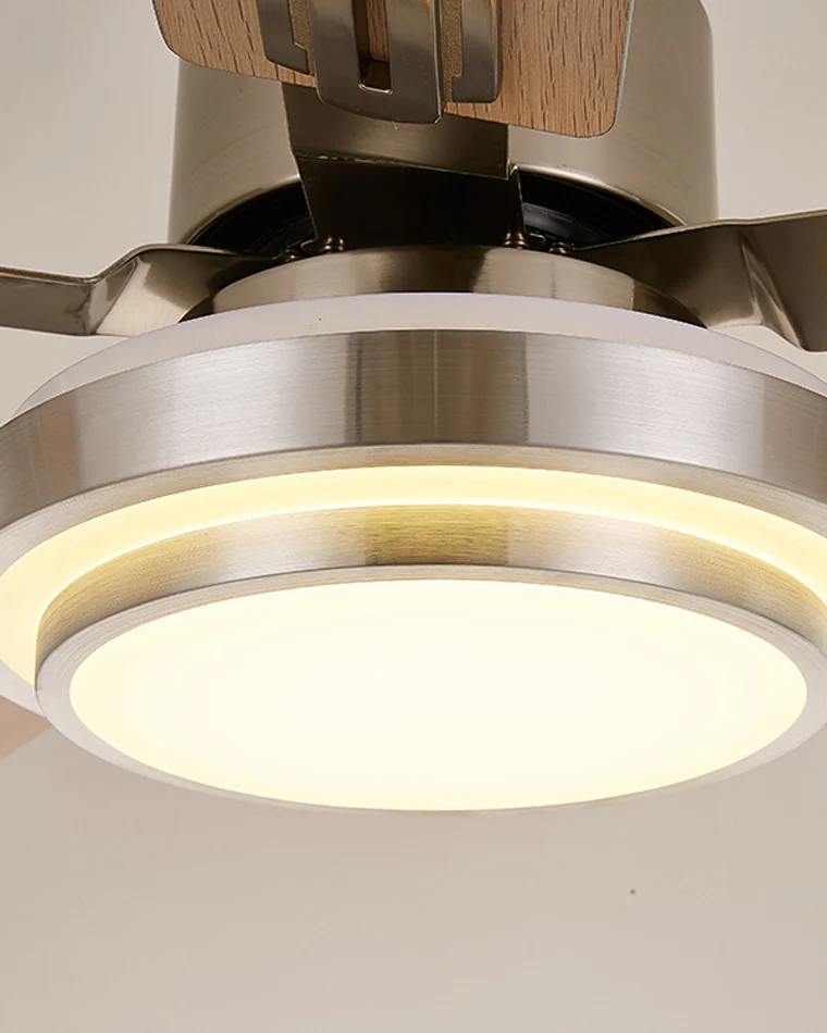 WOMO Stainless Steel Ceiling Fan Lamp-WM5057 - Image 7