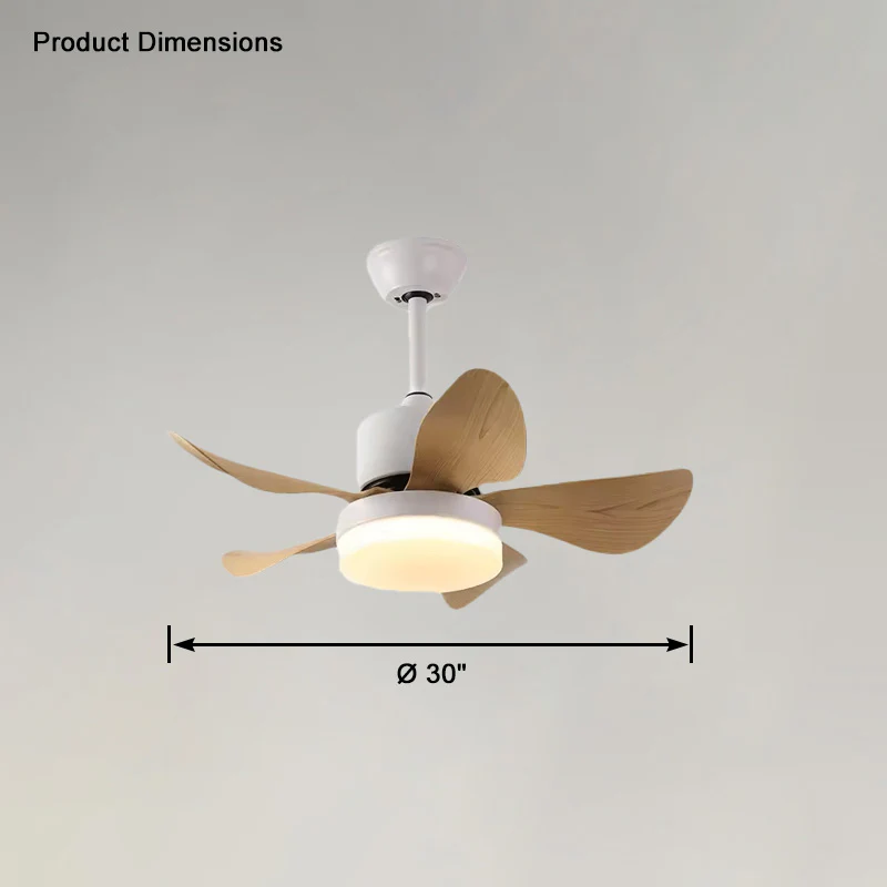 WOMO Small Ceiling Fan Lamp-WM5060 - Image 11