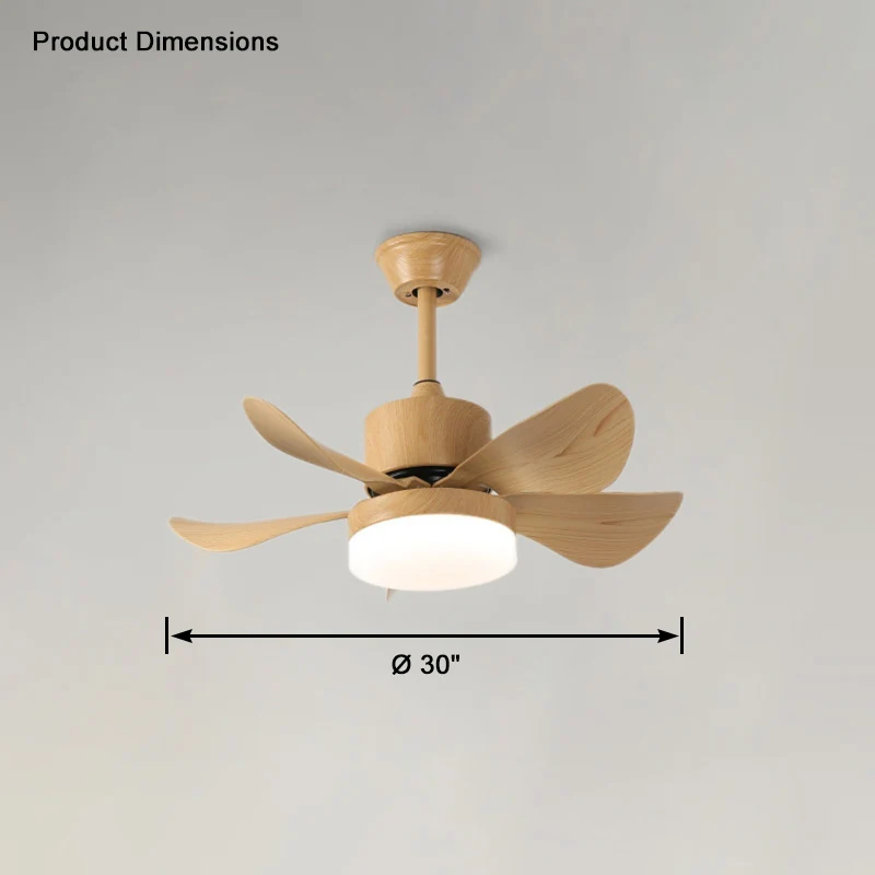 WOMO Small Ceiling Fan Lamp-WM5060 - Image 13