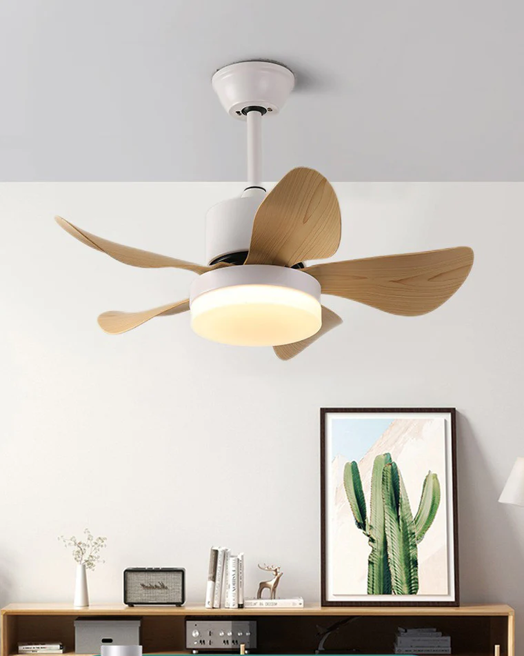 WOMO Small Ceiling Fan Lamp-WM5060 - Image 2