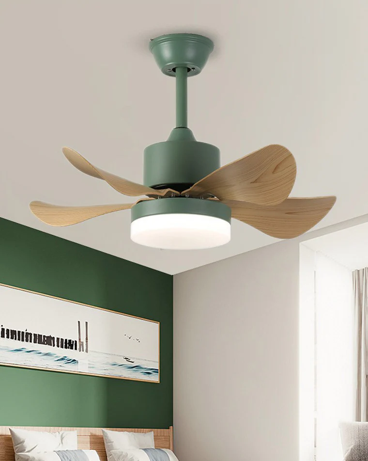WOMO Small Ceiling Fan Lamp-WM5060 - Image 3