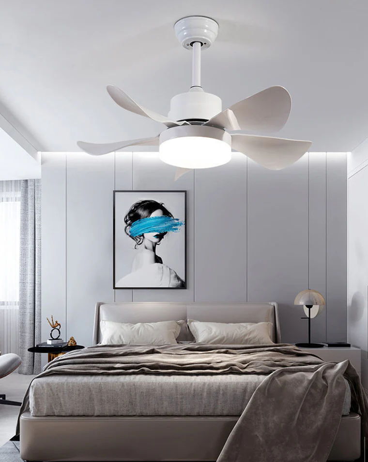 WOMO Small Ceiling Fan Lamp-WM5060 - Image 5