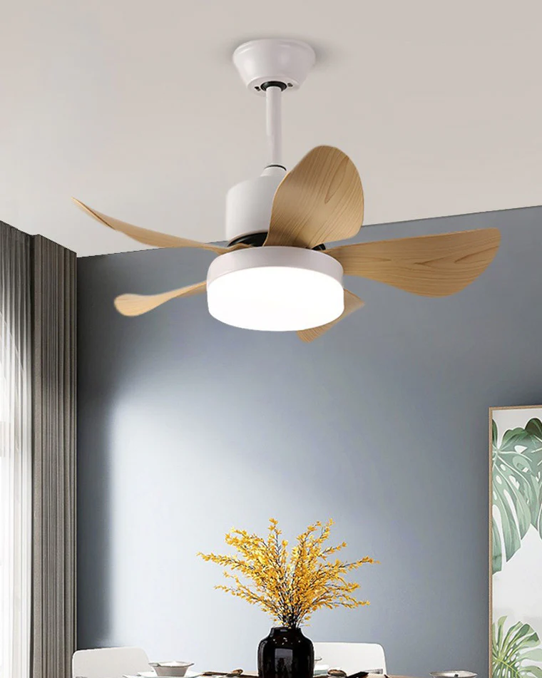 WOMO Small Ceiling Fan Lamp-WM5060 - Image 7