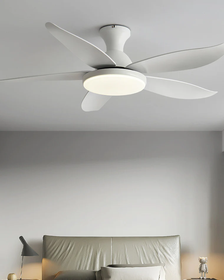 WOMO Low Profile Modern Ceiling Fan Lamp-WM5062 - Image 5