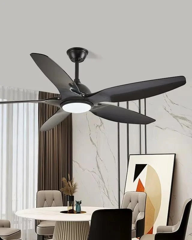 WOMO Low Profile Modern Ceiling Fan Lamp-WM5062 - Image 7