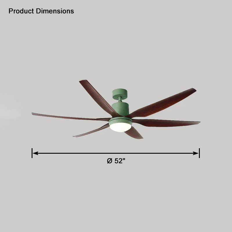 WOMO 5 Blade Large Ceiling Fan Lamp-WM5064 - Image 10