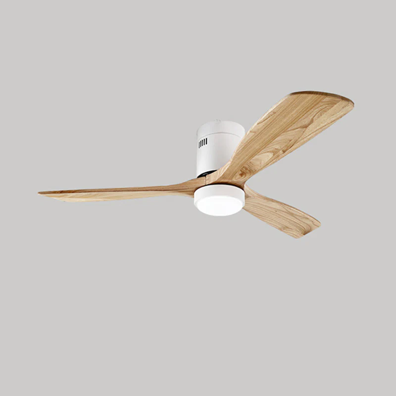WOMO Mid-century Modern Hugger Ceiling Fan Lamp-WM5067 - Image 28