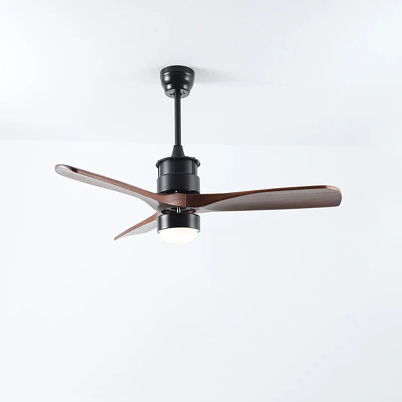 WOMO 3 Blade Black Ceiling Fan Lamp-WM5075 - Image 10