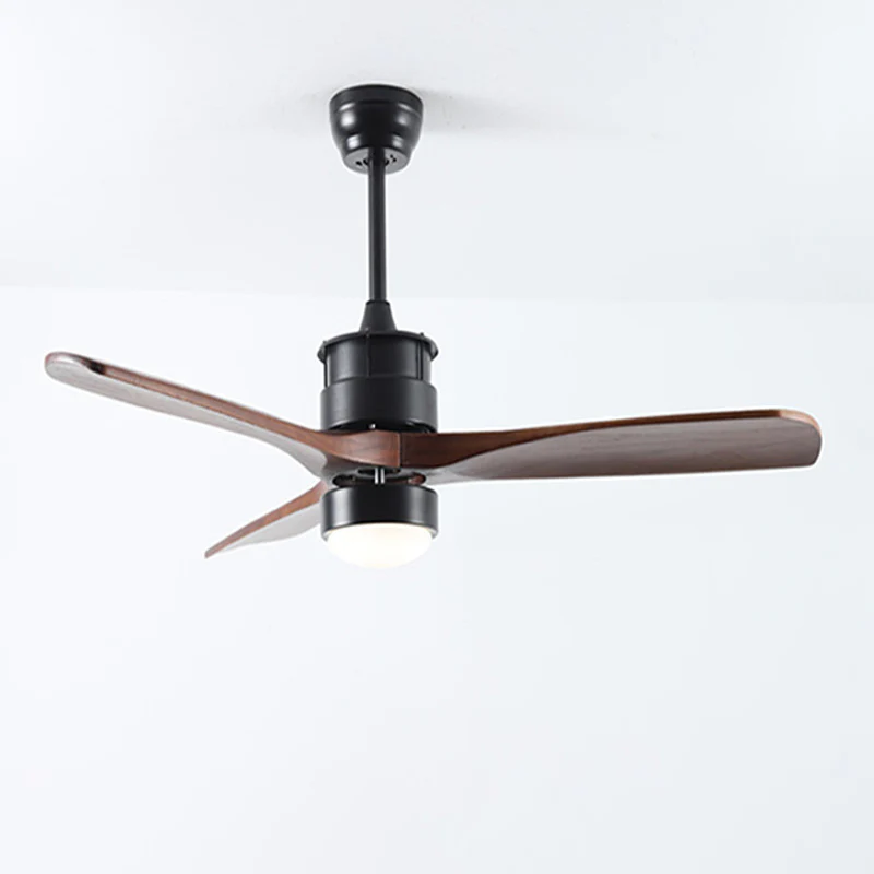 WOMO 3 Blade Black Ceiling Fan Lamp-WM5075 - Image 14