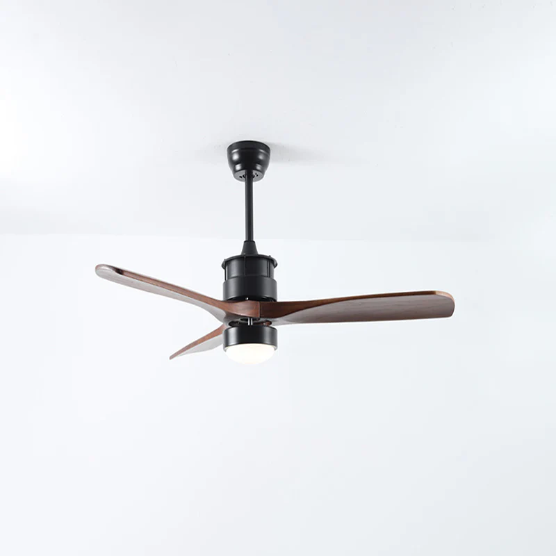 WOMO 3 Blade Black Ceiling Fan Lamp-WM5075 - Image 8