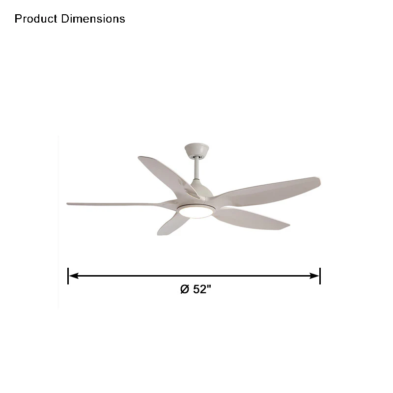WOMO Modern Large Ceiling Fan Lamp-WM5076 - Image 14