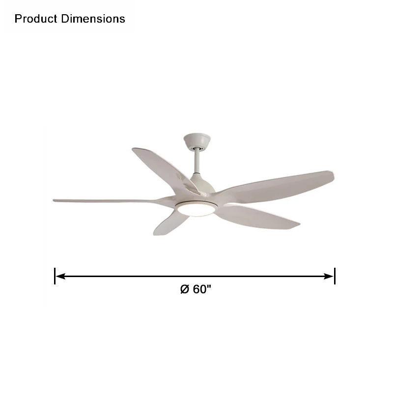 WOMO Modern Large Ceiling Fan Lamp-WM5076 - Image 16