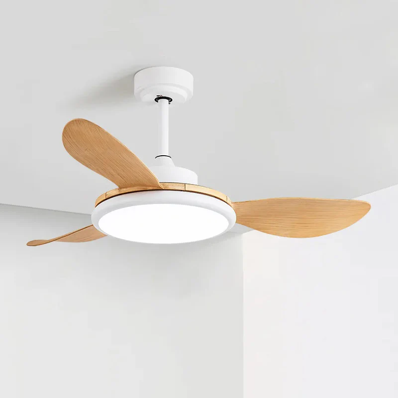 WOMO White Modern Ceiling Fan Lamp-WM5085 - Image 13