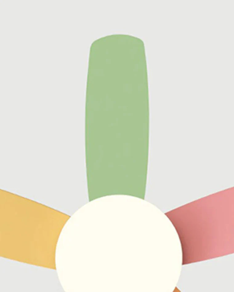 WOMO 5 Blade Scandi Ceiling Fan Lamp-WM5089 - Image 10