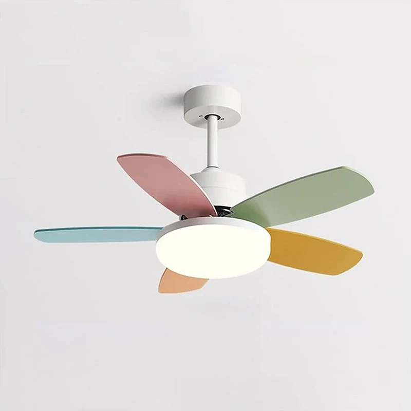 WOMO 5 Blade Scandi Ceiling Fan Lamp-WM5089 - Image 15