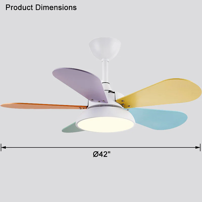 WOMO Scandi Ceiling Fan Lamp-WM5092 - Image 14