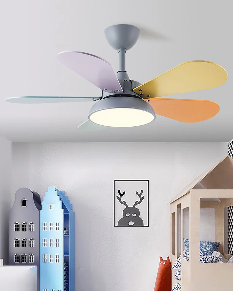 WOMO Scandi Ceiling Fan Lamp-WM5092 - Image 2