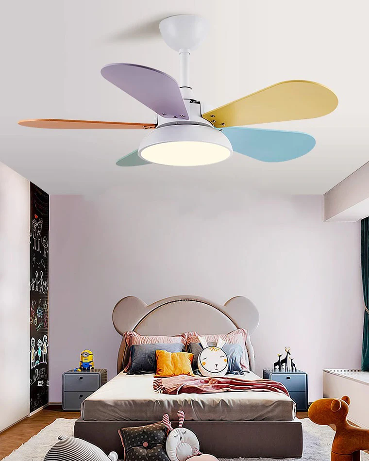 WOMO Scandi Ceiling Fan Lamp-WM5092 - Image 3