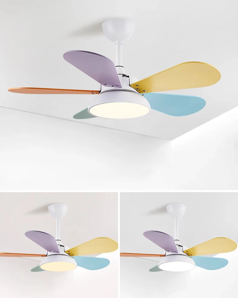 WOMO Scandi Ceiling Fan Lamp-WM5092 - Image 4